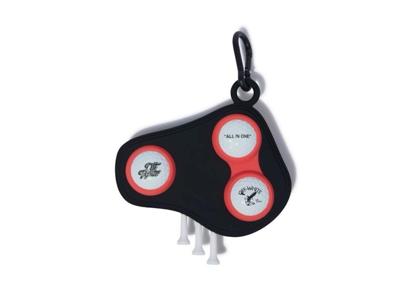 OFF-WHITE Golf Ball Holder Black