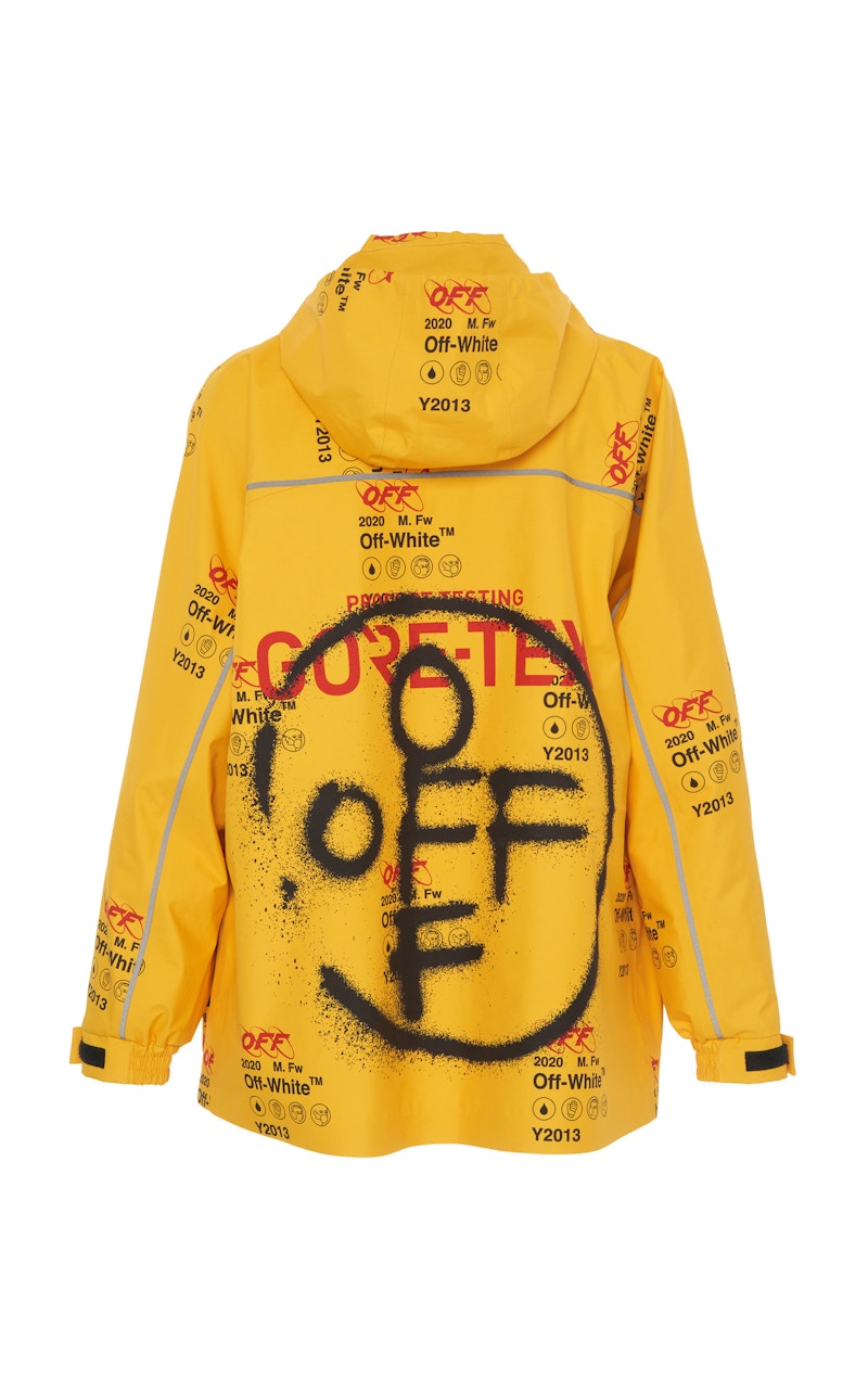 OFF-WHITE Goretex Ski Jacket Yellow/Black/Red