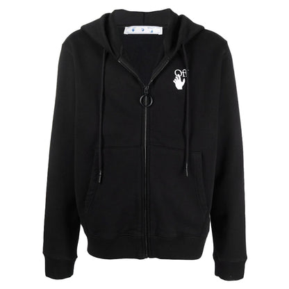 OFF-WHITE Gradient Arrows Hoodie Black
