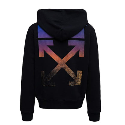 OFF-WHITE Gradient Arrows Hoodie Black