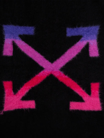 OFF-WHITE Gradient Blanket Black/Fucsia/Fluo