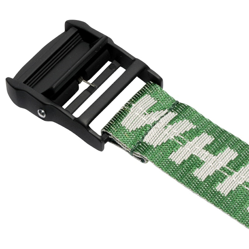OFF-WHITE Gradient Industrial Belt Forest Green/Light Green