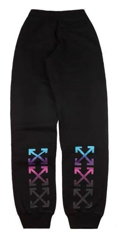 OFF-WHITE Gradient Sweatpant Black