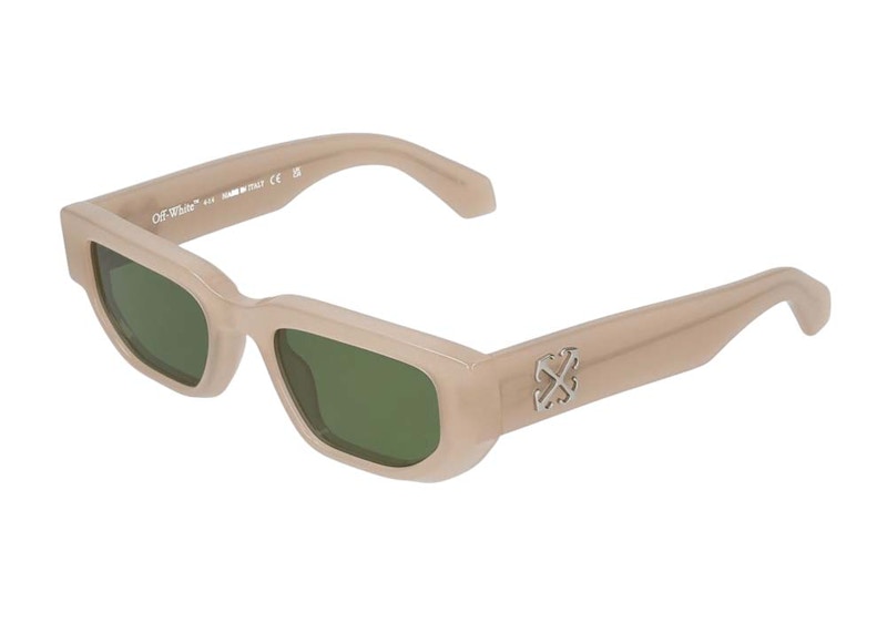 OFF-WHITE Greeley Sunglasses Beige (OERI115S24PLA0011755)