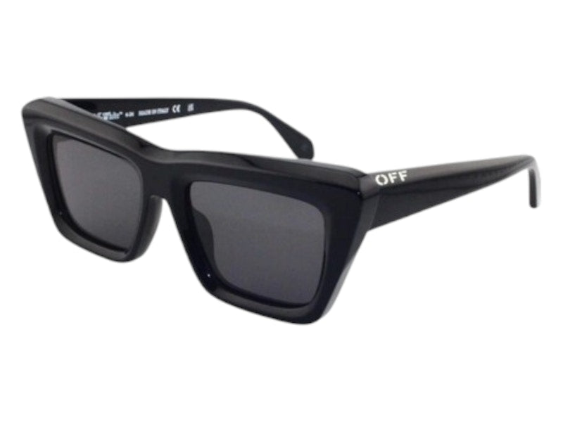 OFF-WHITE Hampton Sunglasses Black Dark Grey (OERI13LF24PLA0011007-FR)
