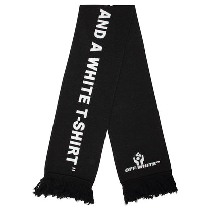 OFF-WHITE Hands Scarf (SS19) Black/White