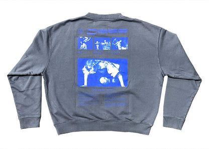OFF-WHITE Hardcore Caravaggio Crewneck Indigo/Blue
