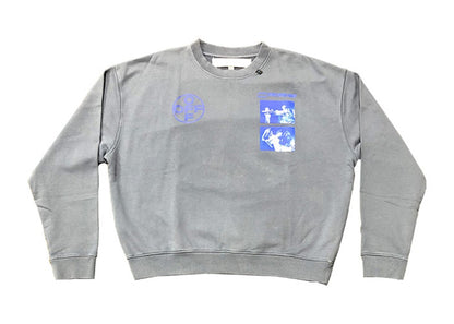 OFF-WHITE Hardcore Caravaggio Crewneck Indigo/Blue