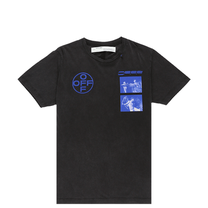 OFF-WHITE Hardcore Caravaggio T-shirt (FW 19) Black/Blue