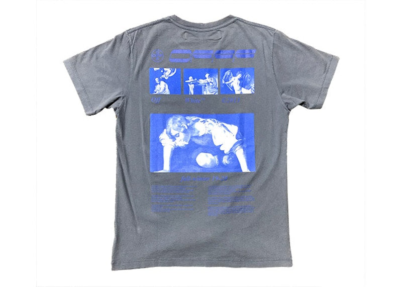 OFF-WHITE Hardcore Caravaggio Tee Indigo/Blue