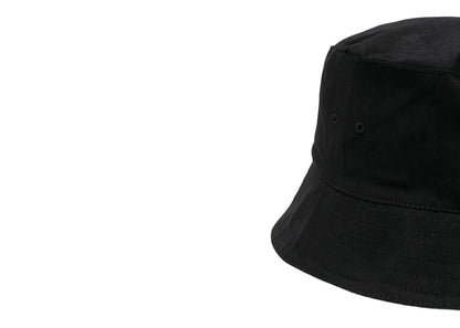 OFF-WHITE Helvetica Cotton Bucket Hat Black/White