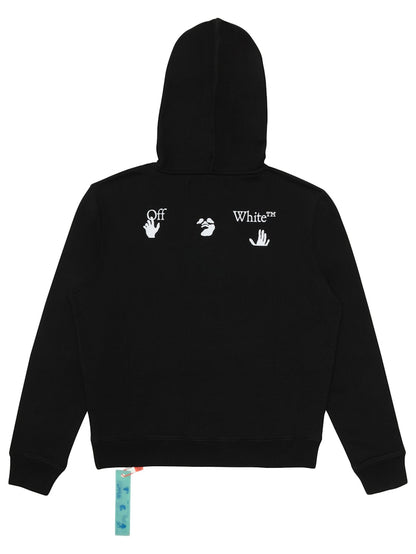 OFF-WHITE "I Support Young Black Business." ISYBB Hoodie Black