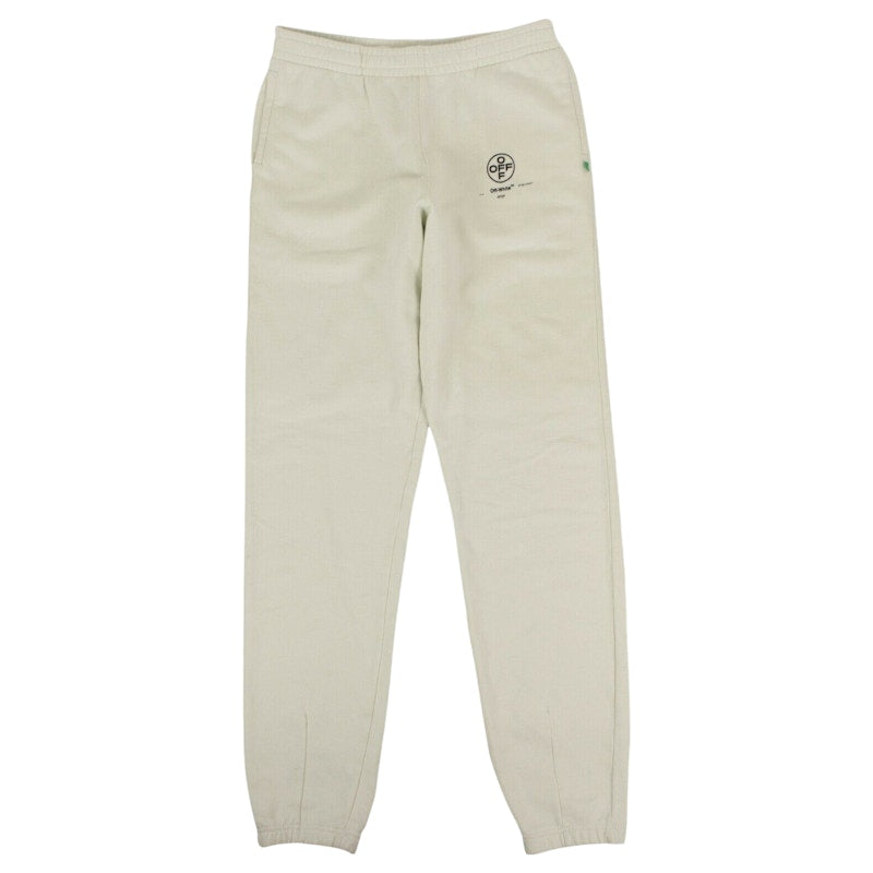 OFF-WHITE Impressionism Back Print Sweatpants White