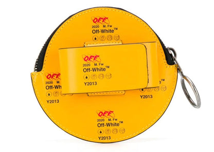 OFF-WHITE Indus YO13 Coin Pouch Yellow