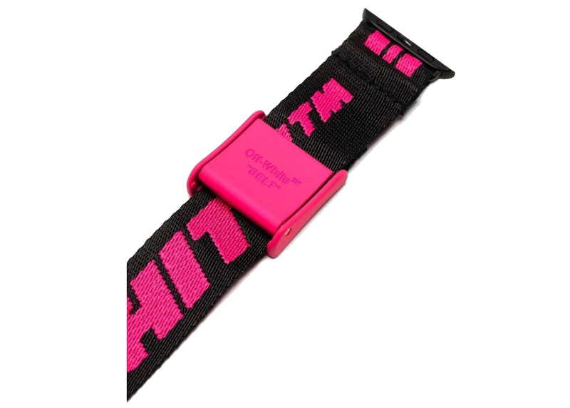 OFF-WHITE Industrial Apple Watch Strap 38/40/41mm Black