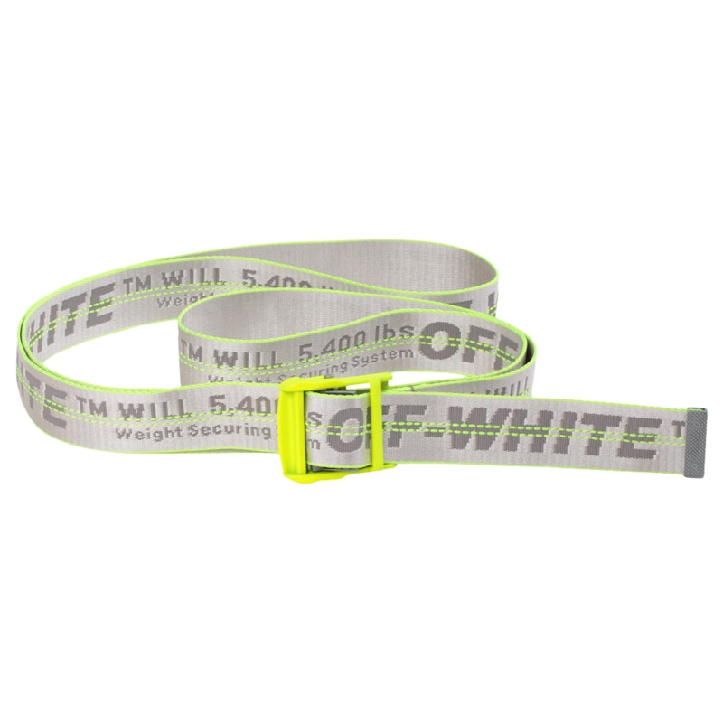 OFF-WHITE Industrial Belt (SS19) Fluo Yellow