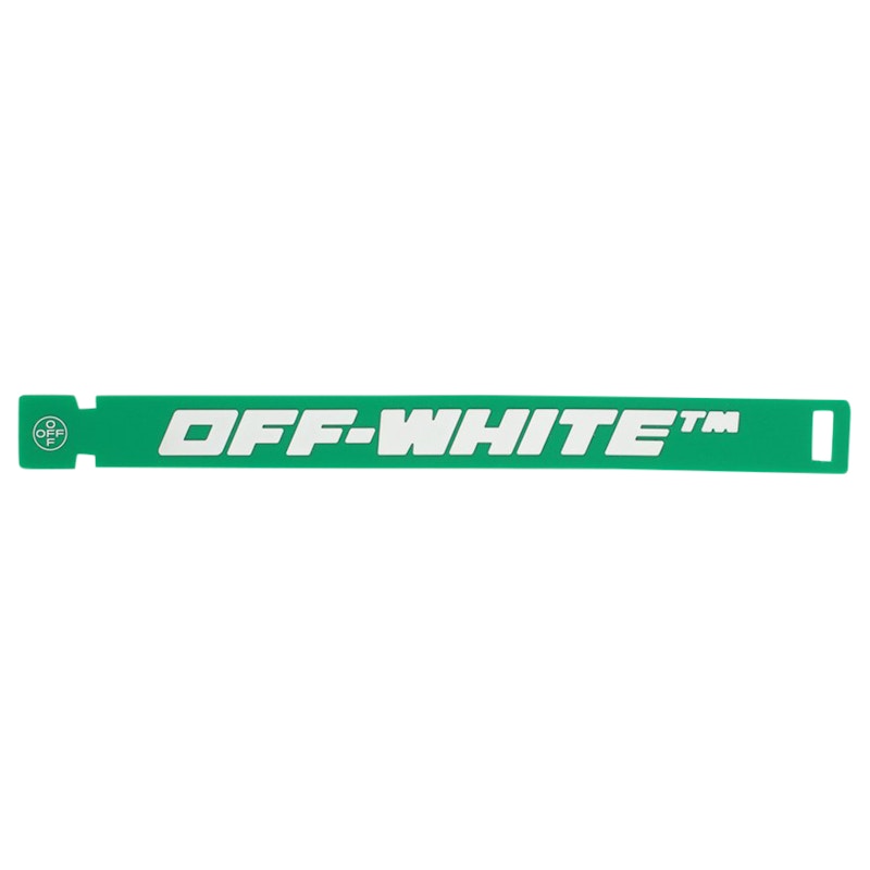OFF-WHITE Industrial Bracelet Mint/White