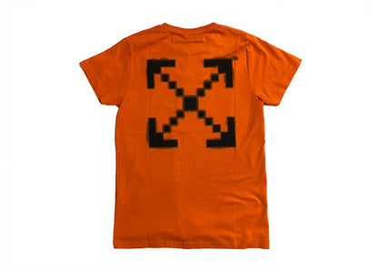 OFF-WHITE Industrial Logo Tee Orange