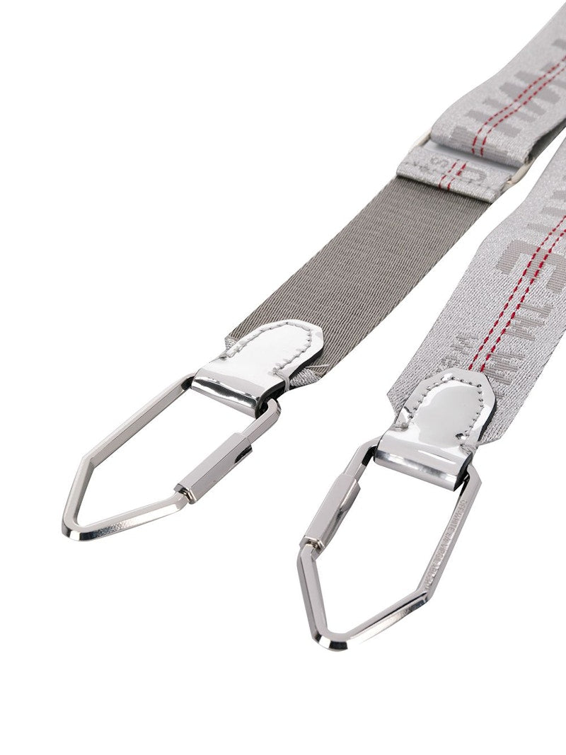 OFF-WHITE Silver OFF-WHITE Industrial Shoulder Strap