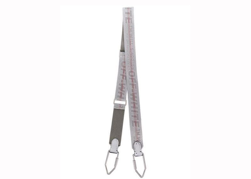 OFF-WHITE Silver OFF-WHITE Industrial Shoulder Strap