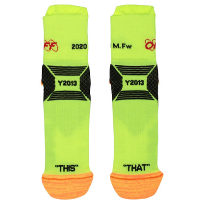 OFF-WHITE Industrial Socks Yellow/Black