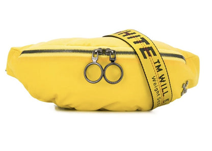 OFF-WHITE Industrial-Strap Belt Bag Yellow