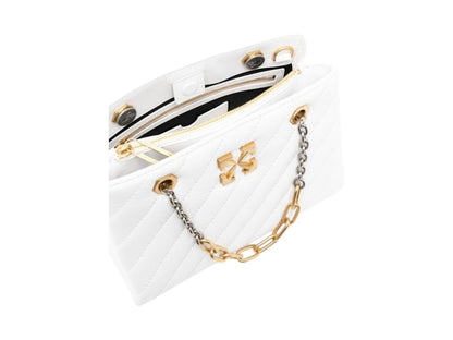 OFF-WHITE Jackhammer 25 Tote White