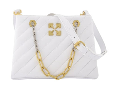 OFF-WHITE Jackhammer 25 Tote White