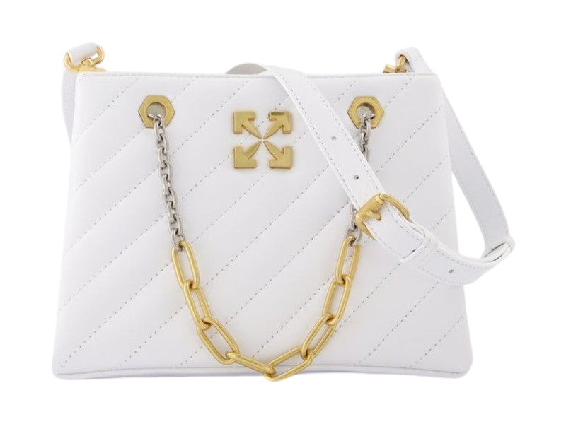 OFF-WHITE Jackhammer 25 Tote White