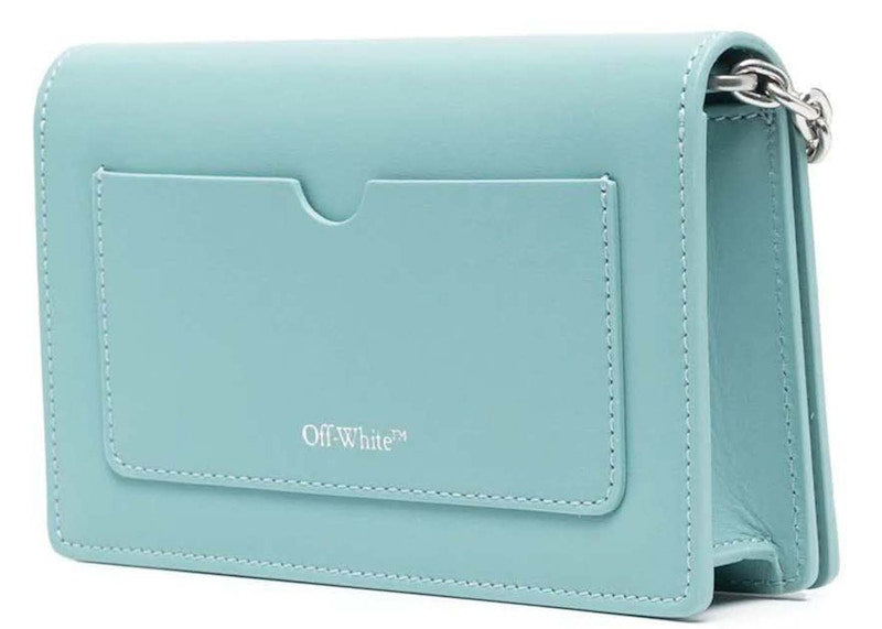 OFF-WHITE Jitney 0.5 Shoulder Bag Light Blue