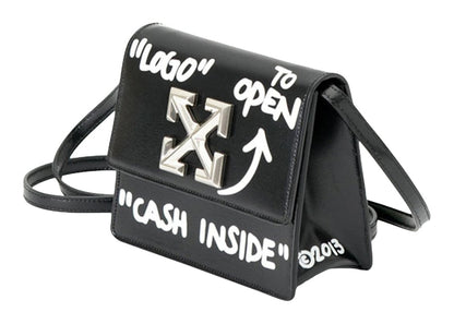 OFF-WHITE Jitney 0.7 Bag Black