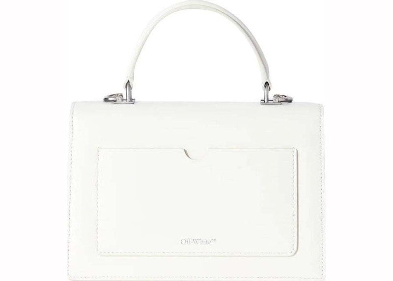 OFF-WHITE Jitney 1.4 Top Handle White