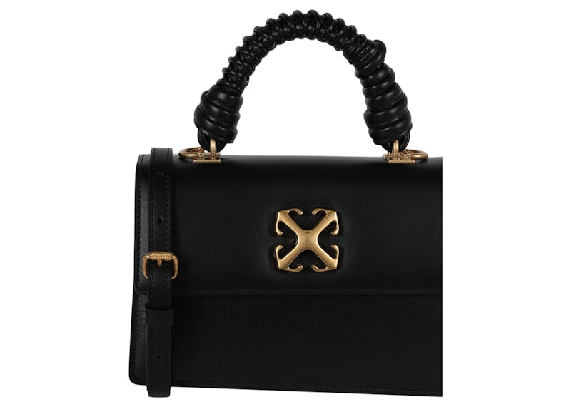 OFF-WHITE Jitney 2.8 Top Handle Black