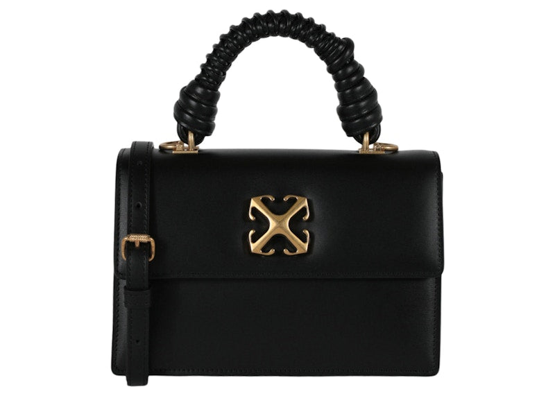 OFF-WHITE Jitney 2.8 Top Handle Black