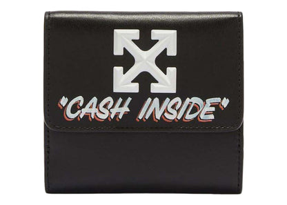 OFF-WHITE Jitney French Quote Wallet Black/Multicolour