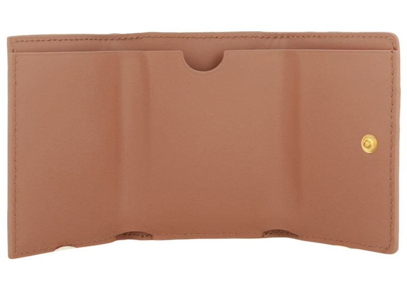 OFF-WHITE Jitney Leather Wallet Nude