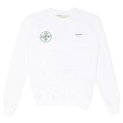OFF-WHITE Johannesburg Africa Graphic Print Sweatshirt White/Multicolor