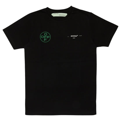 OFF-WHITE Johannesburg Africa Graphic Print T-shirt Black/Multicolor