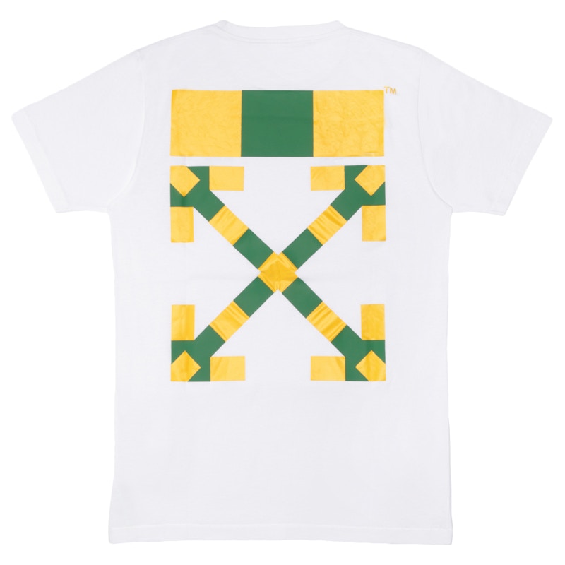 OFF-WHITE Johannesburg Africa Graphic Print T-shirt White/Multicolor