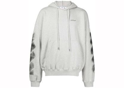 OFF-WHITE Jumbo Arrow Boxy Hoodie Melange