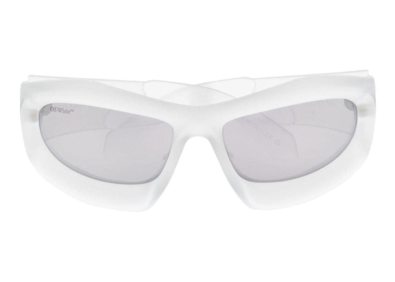 OFF-WHITE Katoka Square Sunglasses Transparent (OERI075S23PLA0010072)
