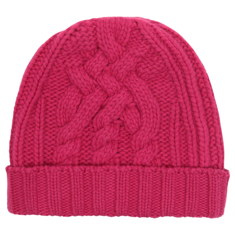 OFF-WHITE Knit Beanie Fuchsia