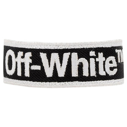 OFF-WHITE Knot Bracelet Black/White