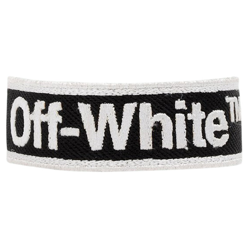 OFF-WHITE Knot Bracelet Black/White
