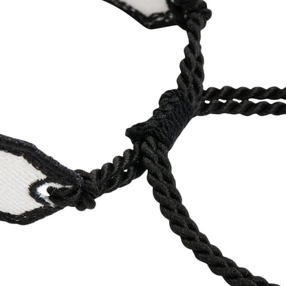 OFF-WHITE Knot Bracelet White/Black