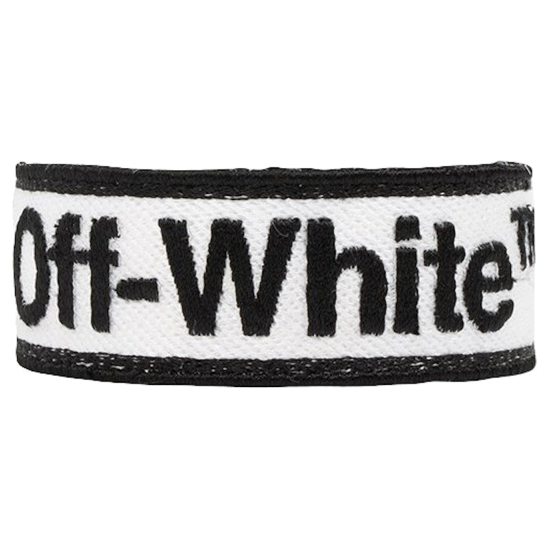 OFF-WHITE Knot Bracelet White/Black