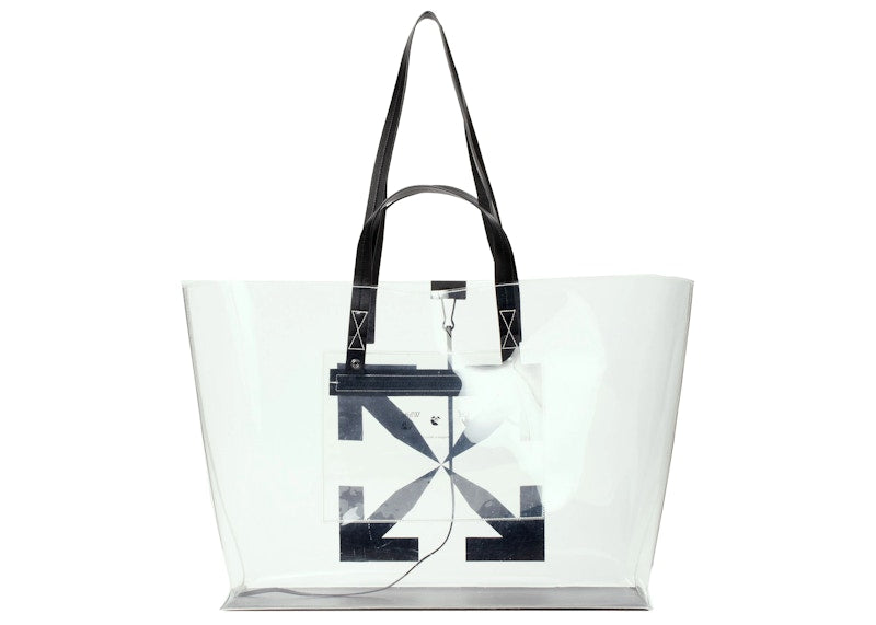 OFF-WHITE Large Arrow Tote Bag Large Transparent