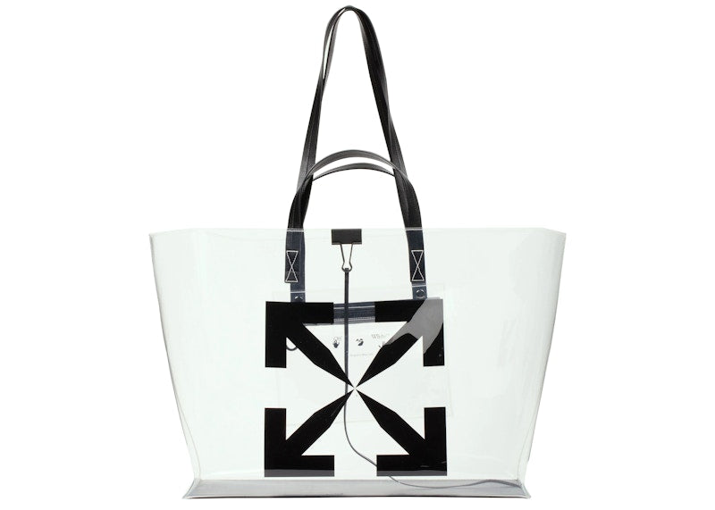 OFF-WHITE Large Arrow Tote Bag Large Transparent