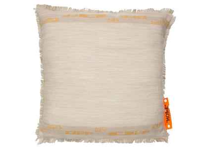 OFF-WHITE Large Pillow Taupe Gold
