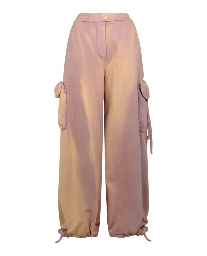 OFF-WHITE Laundry Cargo Track Pants Beige
